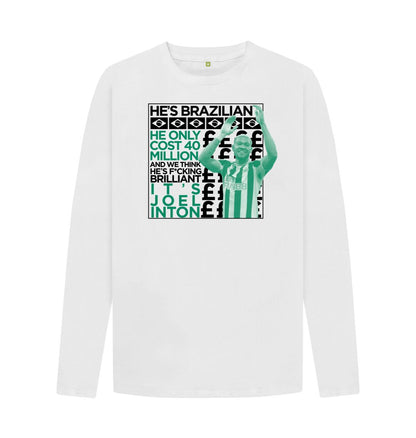 White JOELINTON Brilliant - Longsleeve White Shirt