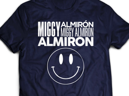 Newcastle United "The Happiest Player On The Planet" Miggy Almirón Kids Black T-Shirt