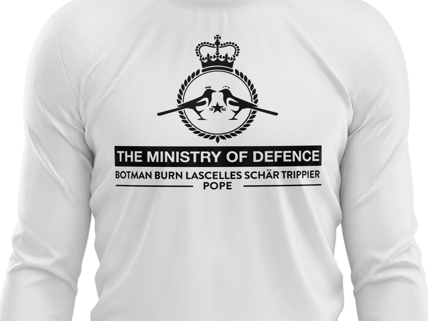 Newcastle United "The Ministry Of Defence" Kids Long Sleeve Shirt