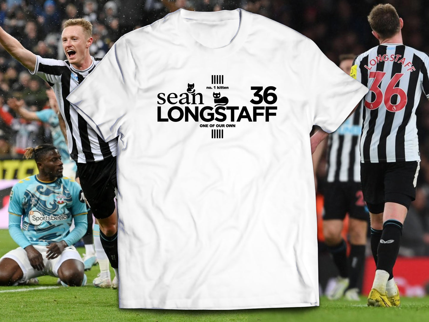 Newcastle United "Our #36, Sean Longstaff" T-Shirt