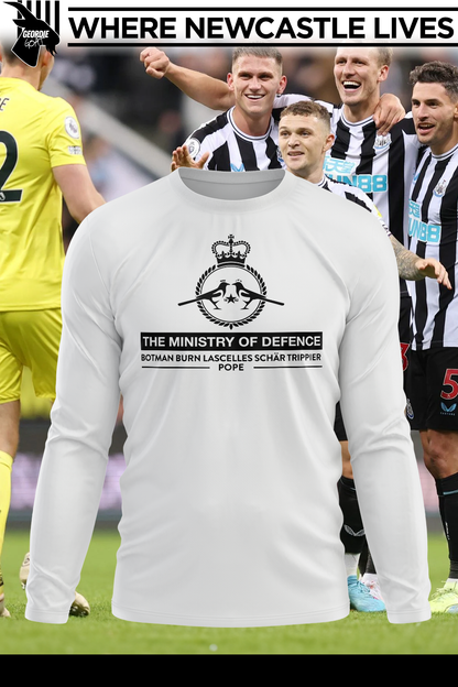 Newcastle United "The Ministry Of Defence" Long Sleeve Shirt