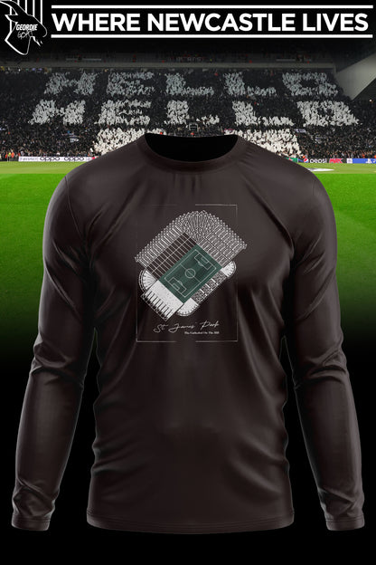 Newcastle United "St. James' Park" Long Sleeve Shirt