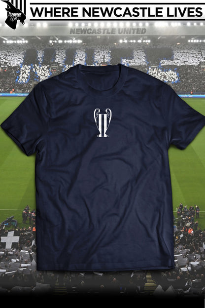 Newcastle United "We Belong" Champions League T-Shirt