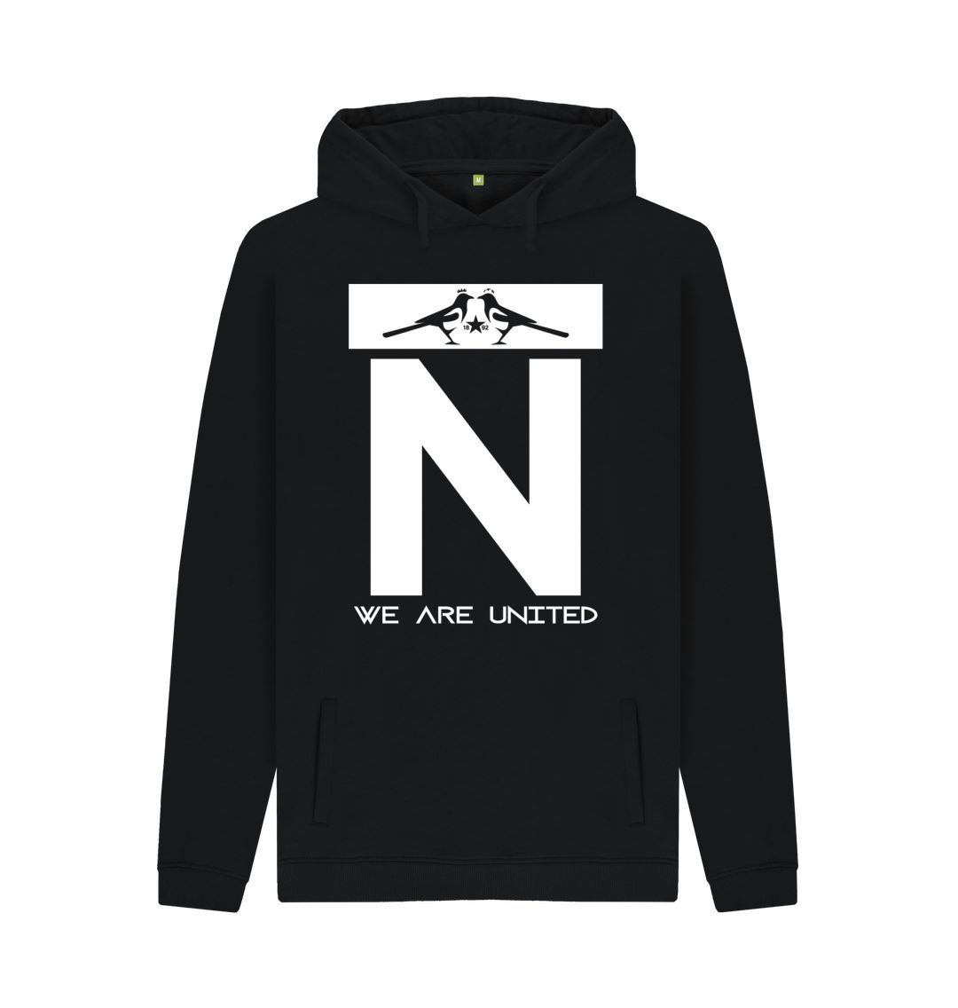 Black Newcastle United \"United We Are\" Black Hoodie