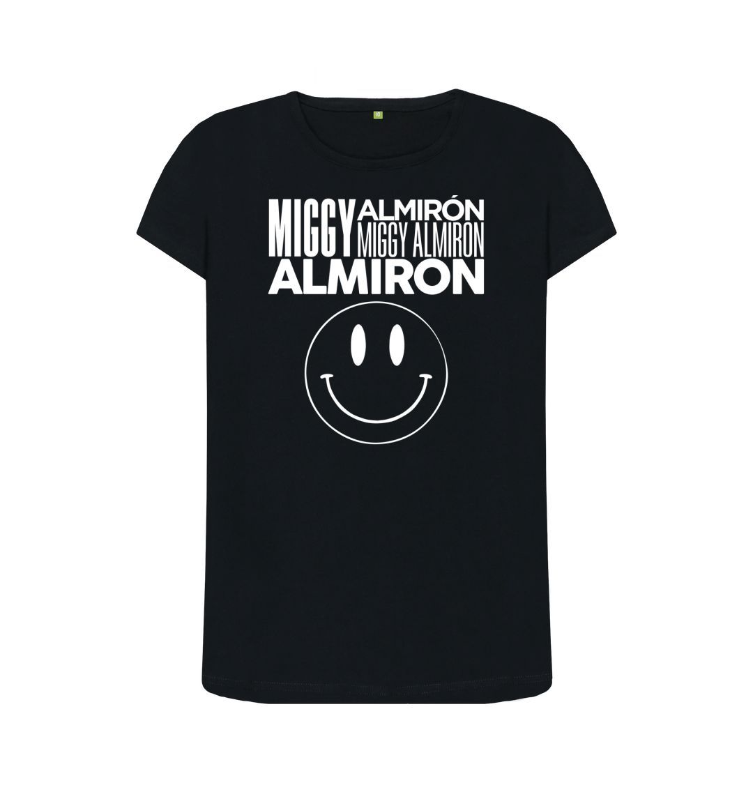 Black Miggy Almir\u00f3n The Happiest Player On The Planet - Women's T-Shirt