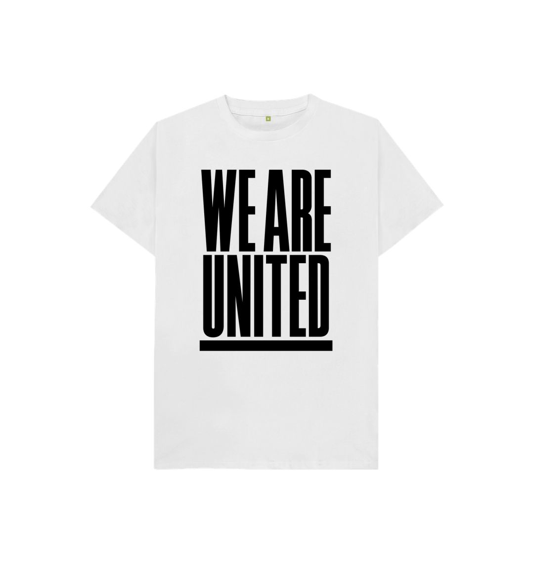 White Newcastle United \"We Are United\" Kids White T-Shirt