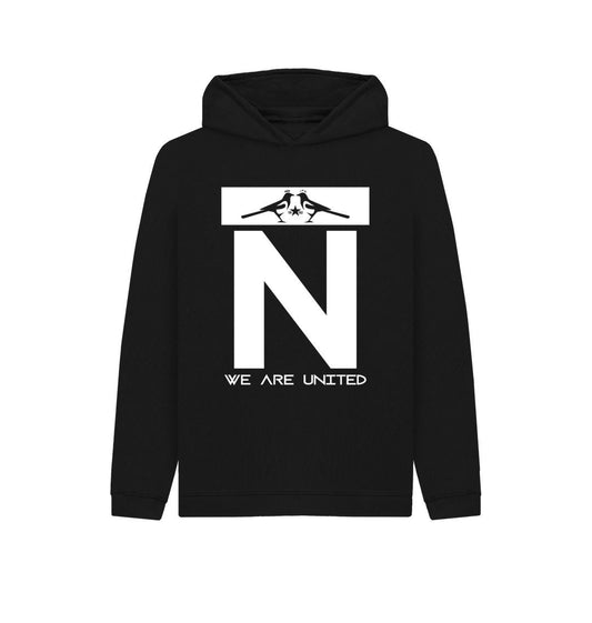 Black Newcastle United \"United We Are\" Kids Hoodie