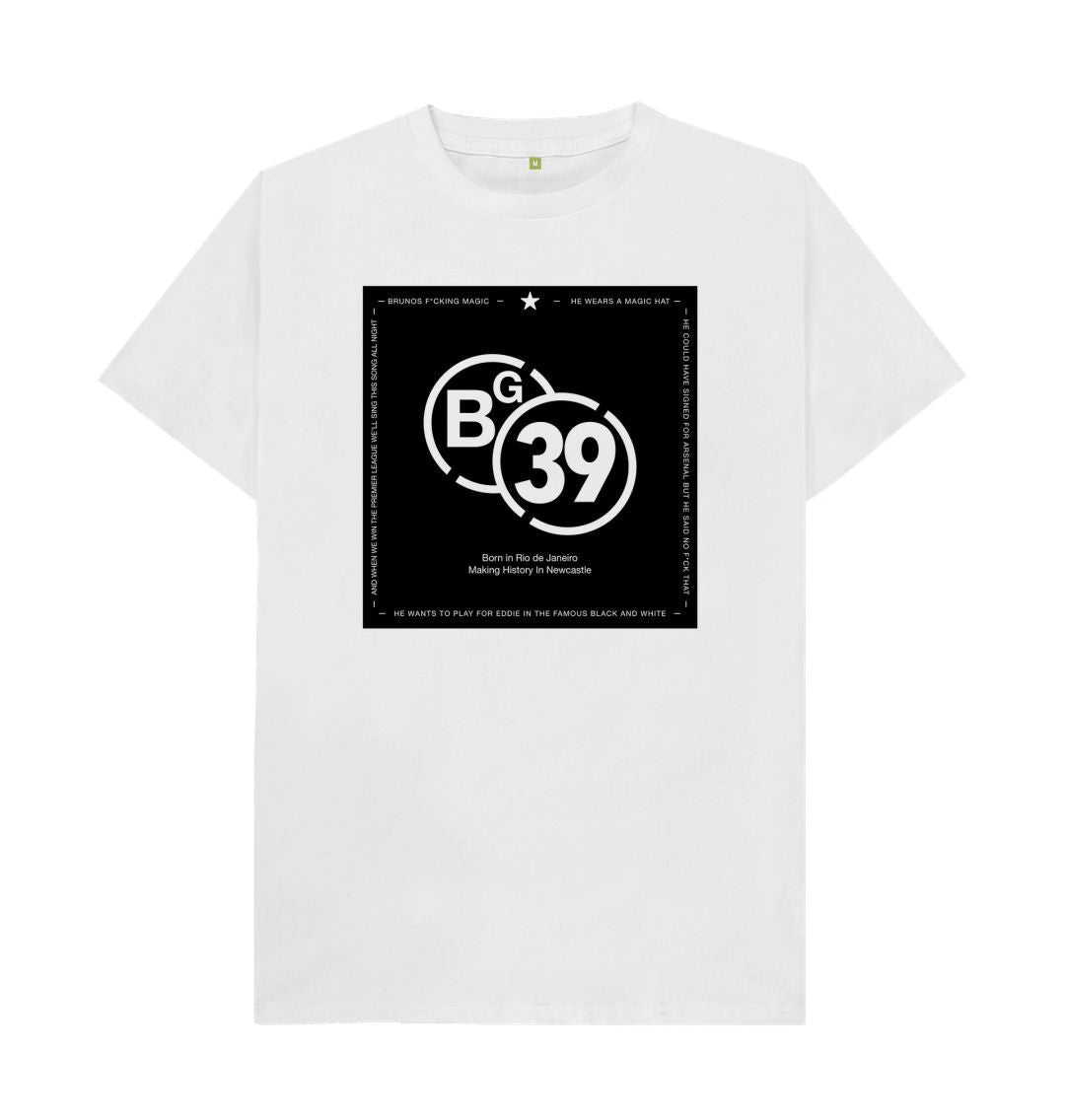 White Newcastle United \"Our #39\" Bruno Guimar\u00e3es White T-Shirt